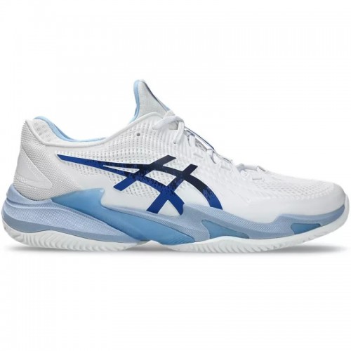 Zapatillas Asics Court FF 3 Novak Clay Blanco Azul Tuna Zapatillas Asics Court FF 3 Novak Clay Blanco Azul Tuna