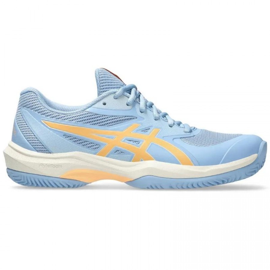 Tênis Asics Game FF Padel Blue Stone Orange para Mulheres  Oferta + Barato