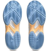 Tênis Asics Game FF Padel Blue Stone Orange para Mulheres  Oferta + Barato