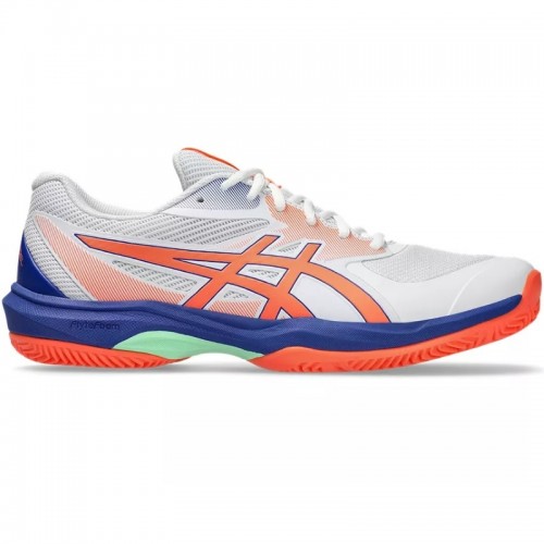 Zapatillas Asics Game FF Padel Blanco Coral Zapatillas Asics Game FF Padel Blanco Coral