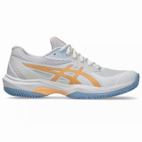 Zapatillas Asics Game FF Padel Blanco Naranja Mujer  Oferta + Barato