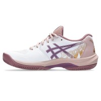 Zapatillas Asics Game FF Padel Blanco Purpura Oxide Mujer  Oferta + Barato