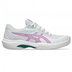 Zapatillas de Padel Asics Game FF Padel Blanco Rosa Chicle Mujer