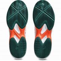 Asics Game FF Padel Blanc, Vert Orange Baskets