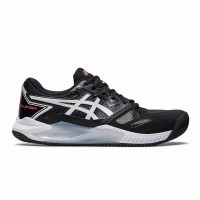 Tênis Asics Gel Challenger 13 Argila Preto Rosa Fluor