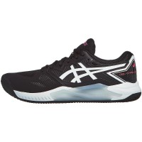 Tênis Asics Gel Challenger 13 Argila Preto Rosa Fluor