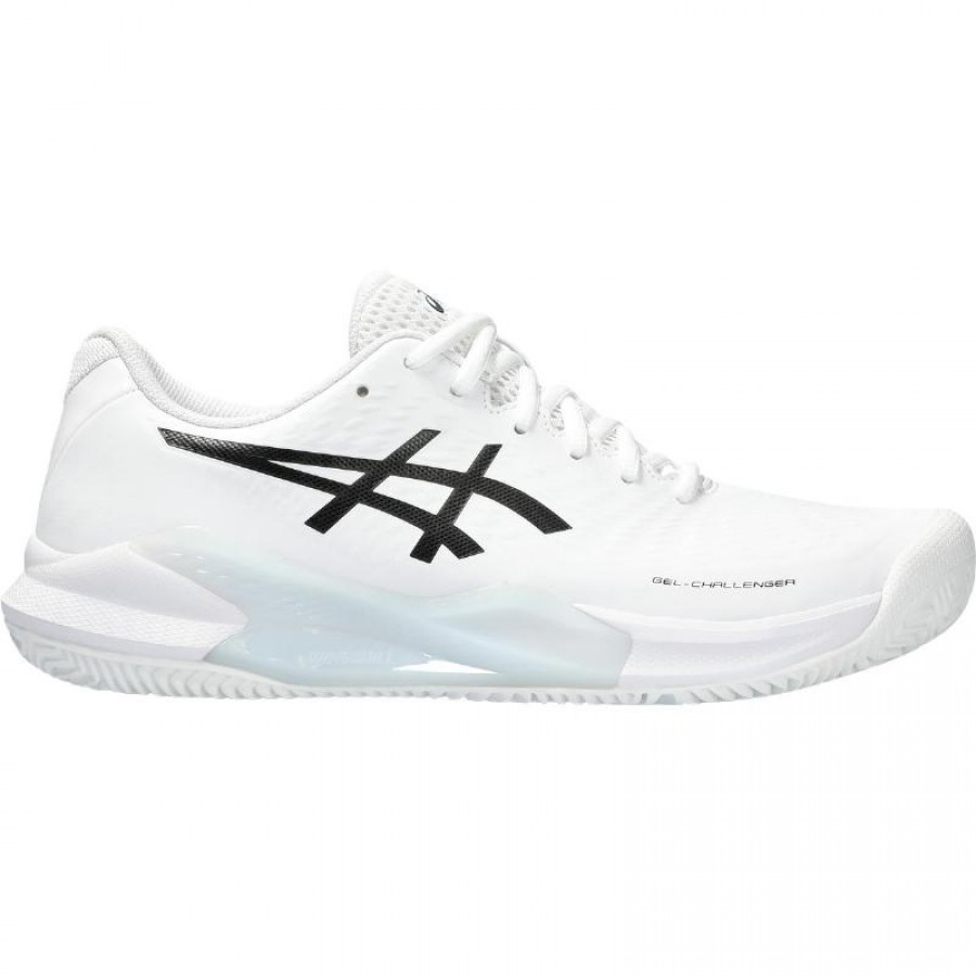 Zapatillas Asics Gel Challenger 14 Clay Blanco Negro  Oferta + Barato