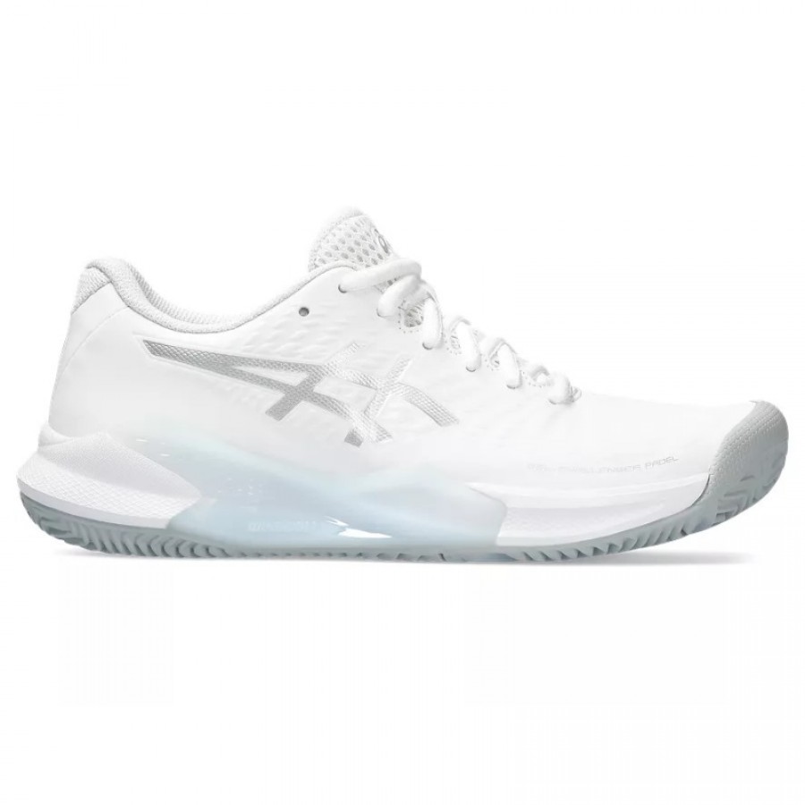 Asics Gel Challenger 14 Padel White Silver Women''s Sneakers  Offer + Cheap