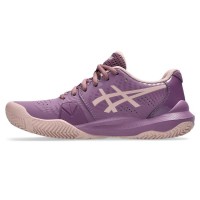 Baskets Femme Asics Gel Challenger 14 Padel Dark Ube Or Rose  Offre - Pas cher