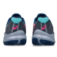 Zapatillas Asics Gel Challenger 14 Padel Gris Metropolis Aqua  Oferta + Barato