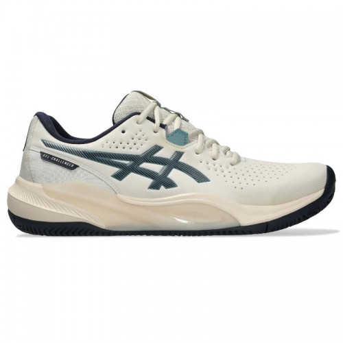 Zapatillas de Padel Asics Gel Challenger 15 Clay Beige Azul Oscuro