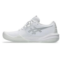 Tênis Asics Gel Challenger 15 Clay Branco Prata Feminino  Oferta + Barato