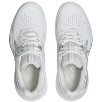 Tênis Asics Gel Challenger 15 Clay Branco Prata Feminino  Oferta + Barato