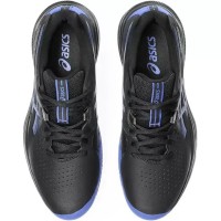 Baskets Asics Gel Challenger 15 TERRE BATTUE Noir Bleu Cobalt  Offre - Pas cher
