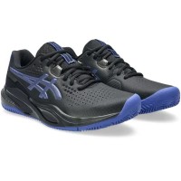 Baskets Asics Gel Challenger 15 TERRE BATTUE Noir Bleu Cobalt  Offre - Pas cher