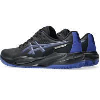 Baskets Asics Gel Challenger 15 TERRE BATTUE Noir Bleu Cobalt  Offre - Pas cher