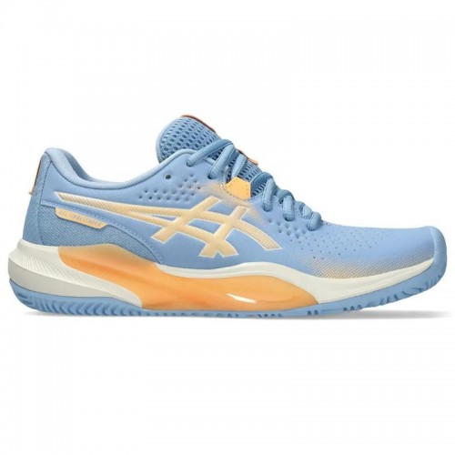 Asics Gel Challenger 15 Padel Blue Stone Orange Women''s Sneakers Asics Gel Challenger 15 Padel Blue Stone Orange Women''s Sneakers