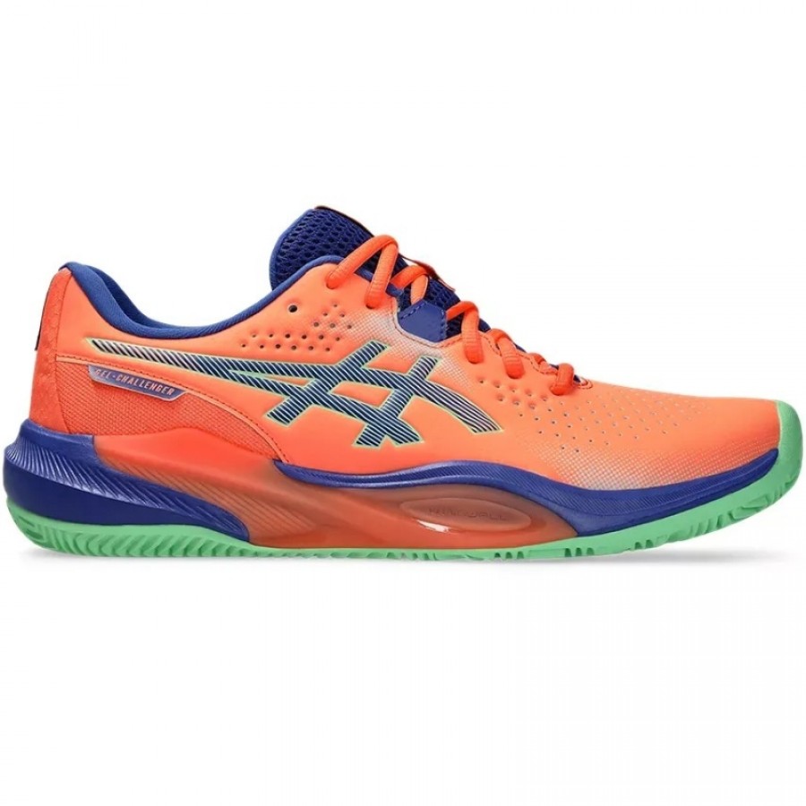 Zapatillas Asics Gel Challenger 15 Padel Coral Azul Cobalto  Oferta + Barato