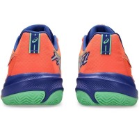 Zapatillas Asics Gel Challenger 15 Padel Coral Azul Cobalto  Oferta + Barato