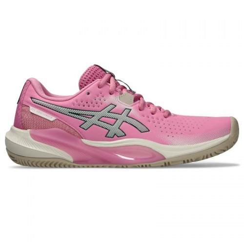 Zapatillas de Padel Asics Gel Challenger 15 Padel Rosa Chicle Beige Mujer
