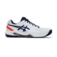 Asics Gel Dedicar 8 Clay White Navy Sapatilhas