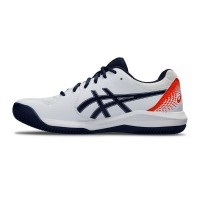 Asics Gel Dedicar 8 Clay White Navy Sapatilhas