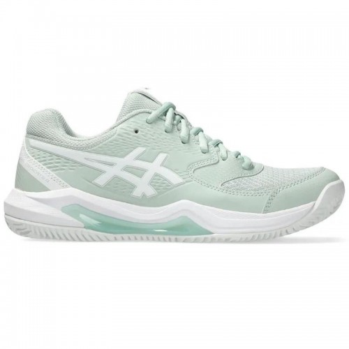 Asics Gel Dedicate 8 Clay Lichen Green White Women''s Sneakers Asics Gel Dedicate 8 Clay Lichen Green White Women''s Sneakers