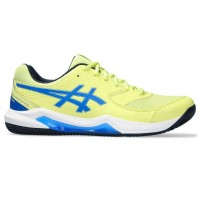 Sapatos Asics Gel Dedicar 8 Padel Amarelo Azul