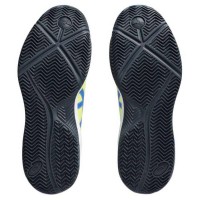 Sapatos Asics Gel Dedicar 8 Padel Amarelo Azul