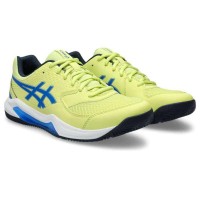 Sapatos Asics Gel Dedicar 8 Padel Amarelo Azul