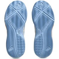 Asics Gel Dedicate 8 Padel Blue Stone Cream Sapatos Femininos  Oferta + Barato