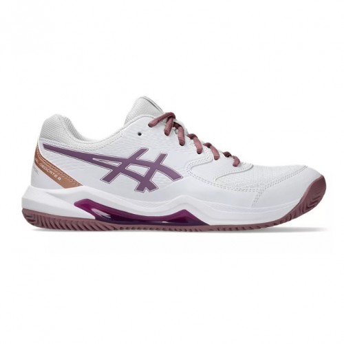 Asics Gel Dedicate 8 Padel White Dark Ube Women''s Sneakers Asics Gel Dedicate 8 Padel White Dark Ube Women''s Sneakers