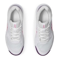 Asics Gel Dedicate 8 Padel White Dragon Fruit Women''s Sneakers  Offer + Cheap