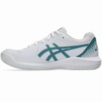 Tênis Asics Gel Dedicate 8 Padel White Pine Green