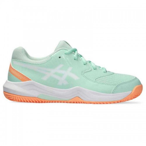 Asics Gel Dedicate 8 Padel GS Mint White Junior Shoes Asics Gel Dedicate 8 Padel GS Mint White Junior Shoes