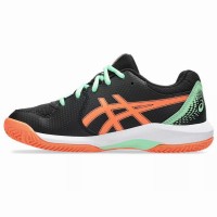 Zapatillas Asics Gel Dedicate 8 Padel GS Negro Coral Junior  Oferta + Barato