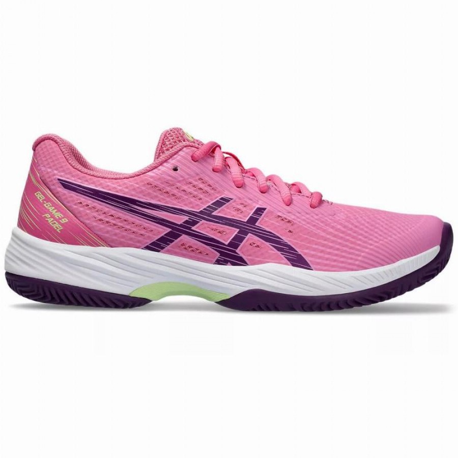 Asics Gel Game 9 Padel Dragon Fruit Mauve Intense Women''s Sneakers  Offer + Cheap