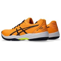 Zapatillas Asics Gel Game 9 Padel Naranja Azul Medianoche  Oferta + Barato