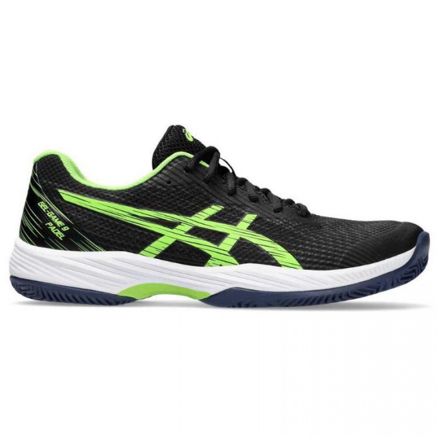 Asics Gel Game 9 Padel Preto Lima Sapatilhas