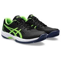 Asics Gel Game 9 Padel Preto Lima Sapatilhas