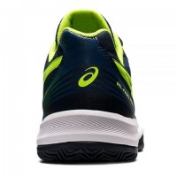 Zapatillas Asics Gel Padel Pro 5 Azul French Verde Hazard