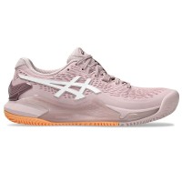 Asics Gel Resolution 9 Rosa Bianco - TERRA BATTUTA - Sneakers Donna  Offerta + Economico