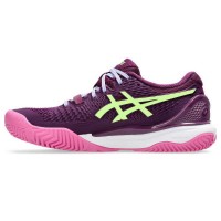 Asics Gel Resolution 9 Padel Intense Lime Women''s Shoes  Offer + Cheap