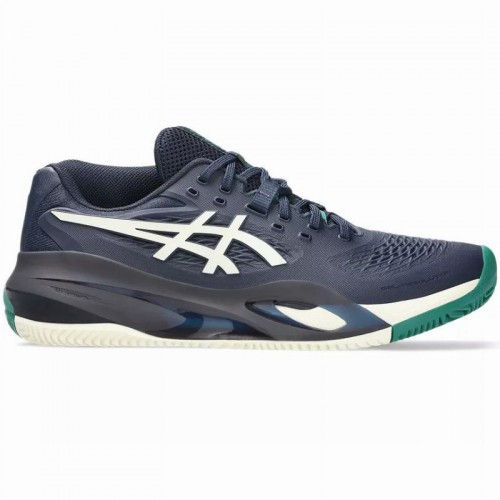 Zapatillas Asics Gel Resolution X Clay Azul Medianoche Crema Zapatillas Asics Gel Resolution X Clay Azul Medianoche Crema