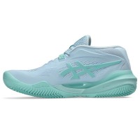 Zapatillas Asics Gel Resolution X Clay Azul Verde Mujer