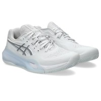 Zapatillas Asics Gel Resolution X Clay Blanco Plata Mujer  Oferta + Barato