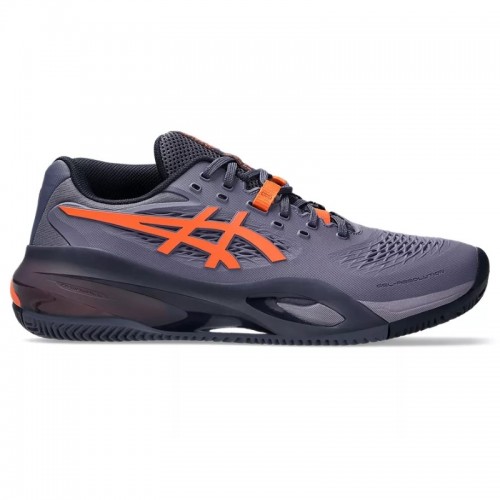 Zapatillas Asics Gel Resolution X Clay Gris Purpura Naranja Zapatillas Asics Gel Resolution X Clay Gris Purpura Naranja