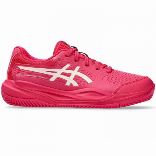 Asics Gel Resolution X Clay GS Bright Pink Cream Junior Sneakers Asics Gel Resolution X Clay GS Bright Pink Cream Junior Sneakers