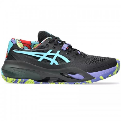 Zapatillas Asics Gel Resolution X Padel Negro Azul Aqua Zapatillas Asics Gel Resolution X Padel Negro Azul Aqua