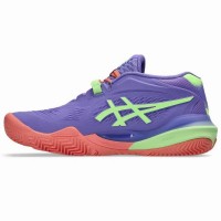 Asics Gel Resolution X Padel Purple Green Women''s Sneakers